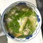 Bánh canh Phan Rang (giò, chà chiên, chả hấp, cá)